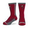 Picture of For Bare Feet NFL TAMPA BAY BUCCANEERS MVP Crew Sock Team Color Youth