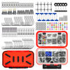 Picture of GOANDO 238pcs Fishing Accessories Kit Fishing Tackle Box Including Fishing Hooks Fishing Weights Beads Split Shot Fishing Gear for Bass Trout Salmon Fishing Gifts for Men