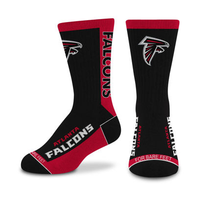 Picture of For Bare Feet NFL ATLANTA FALCONS MVP Crew Sock Team Color Youth