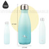 Picture of Konokyo Insulated Water Bottles,12 oz Double Wall Stainless Steel Vacumm Metal Flask for Sports Travel,Mint