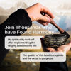 Picture of Tibetan Singing Bowl Set - Authentic Hand-Tuned Sound Bowl for Meditation - Complete Meditation Bowl Kit with Cushion, Mallet, Box & Guide - Perfect Tibetan Bell for Yoga, Relaxation, & Sound Healing