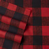 Picture of King Size Sheets - Breathable Luxury Bed Sheets with Full Elastic & Secure Corner Straps Built In - 1800 Supreme Collection Extra Soft Deep Pocket Bedding Set, Sheet Set, King, Buffalo Check Burgundy