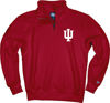 Picture of Blue 84 Men's Indiana Hoosiers Quarter Zip Sweatshirt Icon Team Color, Team Color, Small