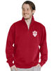 Picture of Blue 84 Men's Indiana Hoosiers Quarter Zip Sweatshirt Icon Team Color, Team Color, Medium