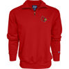 Picture of Blue 84 Men's Louisville Cardinals Quarter Zip Sweatshirt Icon Team Color, Team Color, Medium