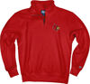 Picture of Blue 84 Men's Louisville Cardinals Quarter Zip Sweatshirt Icon Team Color, Team Color, Medium