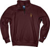 Picture of Blue 84 Men's Arizona State Sun Devils Quarter Zip Sweatshirt Icon Team Color, Team Color, Small