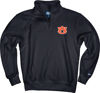 Picture of Blue 84 Men's Auburn Tigers Quarter Zip Sweatshirt Icon Team Color, Team Color, X-Large