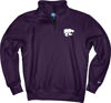 Picture of Blue 84 Men's Kansas State Wildcats Quarter Zip Sweatshirt Icon Team Color, Team Color, Small