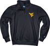 Picture of Blue 84 Men's West Virginia Mountaineers Quarter Zip Sweatshirt Icon Team Color, Team Color, Medium