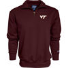 Picture of Blue 84 Men's Virginia Tech Hokies Quarter Zip Sweatshirt Icon Team Color, Team Color, X-Large