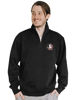 Picture of Blue 84 Men's Florida State Seminoles Quarter Zip Sweatshirt Icon Secondary, Alternate Color, Medium