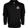 Picture of Blue 84 Men's Ohio State Buckeyes Quarter Zip Sweatshirt Icon Secondary, Alternate Color, XX-Large