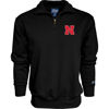 Picture of Blue 84 Men's Nebraska Cornhuskers Quarter Zip Sweatshirt Icon Secondary, Alternate Color, X-Large