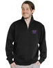 Picture of Blue 84 Men's Washington Huskies Quarter Zip Sweatshirt Icon Secondary, Alternate Color, Small