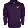 Picture of Blue 84 Men's LSU Tigers Quarter Zip Sweatshirt Icon Team Color, Team Color, XX-Large