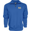 Picture of Blue 84 Men's UCLA Bruins Quarter Zip Sweatshirt Icon Team Color, Team Color, Large