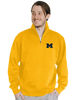 Picture of Blue 84 Men's Michigan Wolverines Quarter Zip Sweatshirt Icon Secondary, Alternate Color, Large
