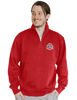 Picture of Blue 84 Men's Ohio State Buckeyes Quarter Zip Sweatshirt Icon Team Color, Team Color, Medium