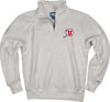 Picture of Blue 84 Men's Utah Utes Quarter Zip Sweatshirt Icon Grey, Grey, X-Large