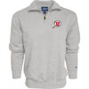 Picture of Blue 84 Men's Utah Utes Quarter Zip Sweatshirt Icon Grey, Grey, Large