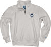 Picture of Blue 84 Men's Connecticut Huskies Quarter Zip Sweatshirt Icon Grey, Grey, Medium