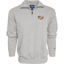 Picture of Blue 84 Men's LSU Tigers Quarter Zip Sweatshirt Icon Grey, Grey, Small