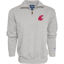 Picture of Blue 84 Men's Washington State Cougars Quarter Zip Sweatshirt Icon Grey, Grey, Large