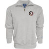 Picture of Blue 84 Men's Florida State Seminoles Quarter Zip Sweatshirt Icon Grey, Grey, Large