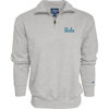 Picture of Blue 84 Men's UCLA Bruins Quarter Zip Sweatshirt Icon Grey, Grey, X-Large