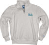 Picture of Blue 84 Men's UCLA Bruins Quarter Zip Sweatshirt Icon Grey, Grey, X-Large