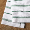 Picture of KitchenAid Albany Kitchen Towel 4-Pack Set, Dark Green/White, 16"x26"