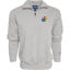 Picture of Blue 84 Men's Kansas Jayhawks Quarter Zip Sweatshirt Icon Grey, Grey, X-Large
