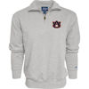 Picture of Blue 84 Men's Auburn Tigers Quarter Zip Sweatshirt Icon Grey, Grey, Large