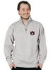 Picture of Blue 84 Men's Auburn Tigers Quarter Zip Sweatshirt Icon Grey, Grey, Large