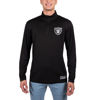 Picture of Ultra Game NFL Men's Super Soft Quarter Zip Long Sleeve T-Shirt, Las Vegas Raiders, Team Color, X-Large