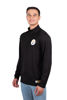 Picture of Ultra Game NFL Men's Super Soft Quarter Zip Long Sleeve T-Shirt, Pittsburgh Steelers, Team Color, Small