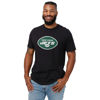 Picture of FOCO New York Jets Primary Logo Black T-Shirt - Small