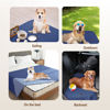 Picture of gogobunny 100% Double Sided Waterproof Dog Blanket Soft Pet Bed Cover Reversible Protect Furniture Couch Sofa Car for Puppy Cat Kids (Dark Navy/Light Navy, 30x80 Inch (Pack of 1))