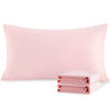 Picture of NTBAY King Pillowcase Set - 2 Pack Brushed Microfiber 20x40 Pillowcases - Soft, Wrinkle-Free, Fade-Resistant, Stain-Resistant, Blush Pink Pillowcases with Envelope Closure - 20x40 Inches, Blush Pink