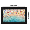 Picture of Americanflat 5x9 Picture Frame with Shatter-Resistant Glass - Gallery Style Frame with Engineered Wood - Signature Collection - Photo Frame for Tabletop and Wall Display - Black