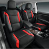 Picture of Skechers Memory Foam™ Car Seat Covers, Air Cool Mesh Thick Seat Covers, Red Two Front Seat Cover, Airbag Compatible, Automotive Comfort & Protection for Most Cars,Vans,Trucks, SUVs(Red,Two Front)