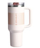 Picture of Stanley Quencher ProTour Flip Straw Tumbler with Leakproof Lid 40 oz | Built-In Straw & Handle | Cupholder Compatible for Travel | Insulated Stainless Steel Cup | BPA-Free | Rose Quartz Fade