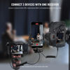 Picture of Neewer CM28 Wireless Lavalier Microphone System with Charging Case Noise Canceling 4GB Storage 9Hrs Recording 48KHz 16 Bit Uncompressed Audio Lapel Mic Compatible with iPhone iPad Android PC Camera