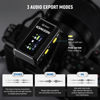 Picture of Neewer CM28 Wireless Lavalier Microphone System with Charging Case Noise Canceling 4GB Storage 9Hrs Recording 48KHz 16 Bit Uncompressed Audio Lapel Mic Compatible with iPhone iPad Android PC Camera
