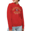 Picture of Junk Food Clothing x NFL - San Francisco 49ers - Classic Team Logo - Unisex Adult Pullover Fleece Hoodie for Men and Women - Size XX-Large