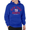 Picture of Junk Food Clothing x NFL - New York Giants - Classic Team Logo - Unisex Adult Pullover Fleece Hoodie for Men and Women - Size Small