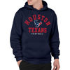 Picture of Junk Food Clothing x NFL - Houston Texans - Classic Team Logo - Unisex Adult Pullover Fleece Hoodie for Men and Women - Size Small