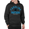 Picture of Junk Food Clothing x NFL - Carolina Panthers - Classic Team Logo - Unisex Adult Pullover Fleece Hoodie for Men and Women - Size Small
