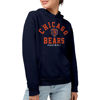 Picture of Junk Food Clothing x NFL - Chicago Bears - Classic Team Logo - Unisex Adult Pullover Fleece Hoodie for Men and Women - Size Large, Blue